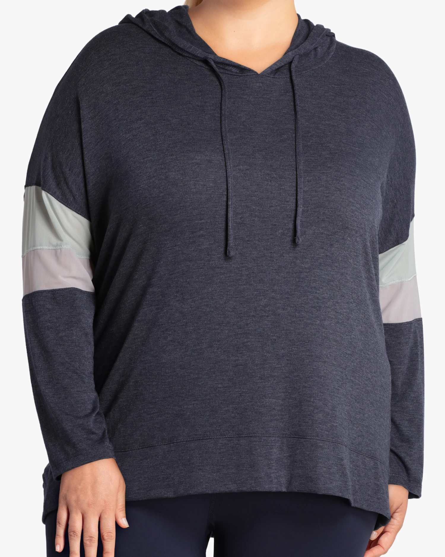 Marika Camomile Hoodie | Navy / Turquoise 4 Marika Camomile Hoodie | Navy / Turquoise - Image 2