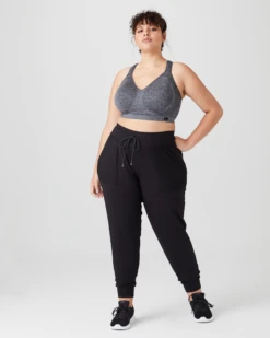 Marika Kiso Convertible Sports Bra | Charcoal Grey