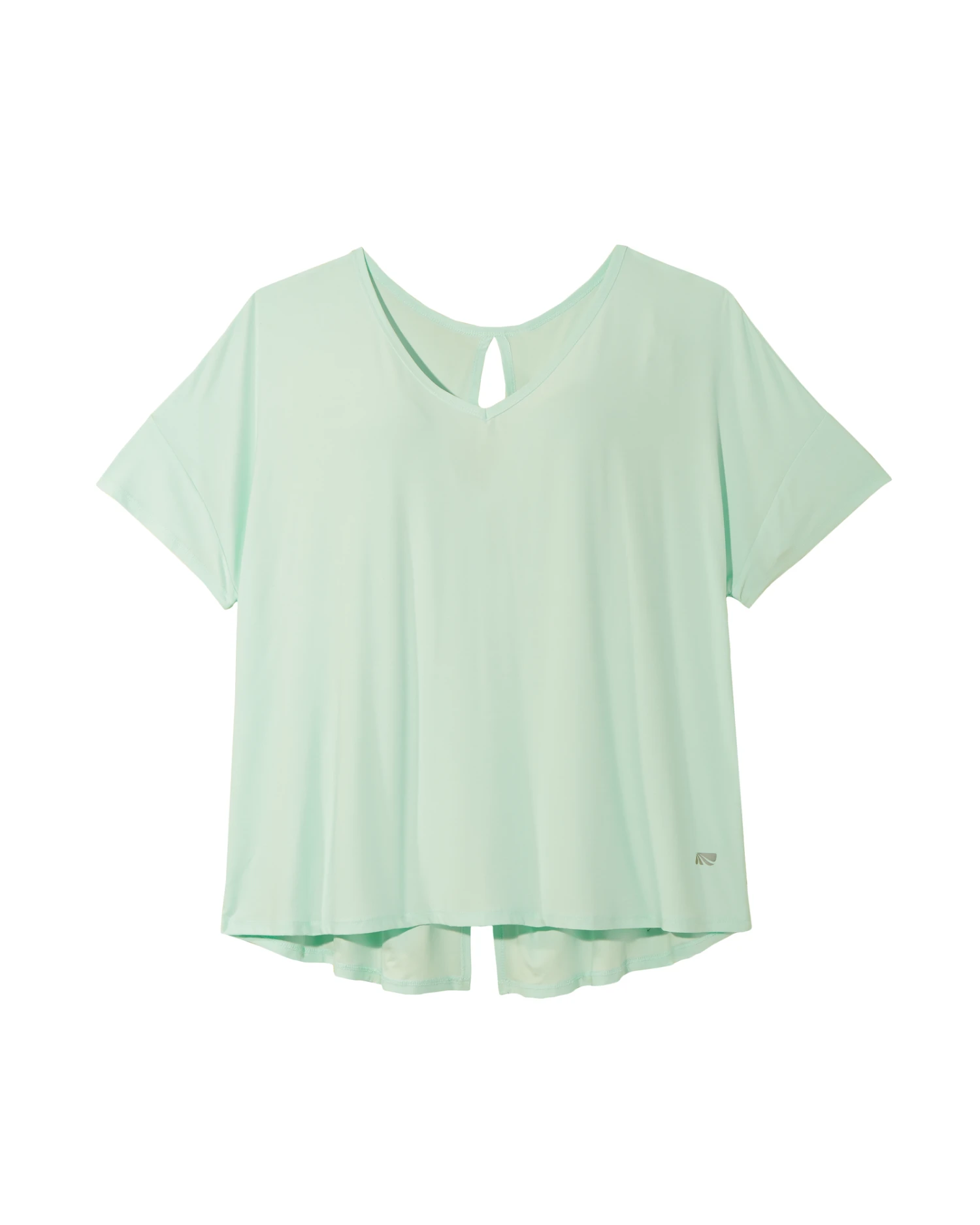Marika Poppy Split-Back Tee | Light Blue 3 Marika Poppy Split-Back Tee | Light Blue
