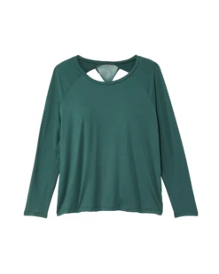 Marika Pepperberry Long Sleeve Tee | Teal