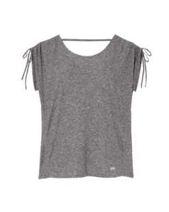 Marika Fennel Tee | Charcoal Grey