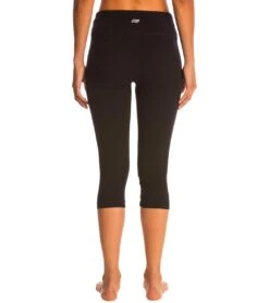 Marika Carrie Butt Booster Cotton Yoga Capris 8 Marika Carrie Butt Booster Cotton Yoga Capris -Marika 5684017889448 black 3a