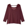 Marika Gillyflower Tee | Burgundy -Marika 5d72d24fcb2817437c27d6c09fa0a155d52c534d
