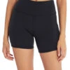 Marika Linnette High Waisted Tummy Control Yoga Shorts