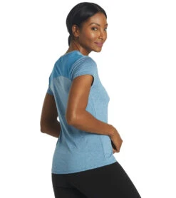 Marika Valery Yoga Tee -Marika 6862104985768 heathervallartablue 3a
