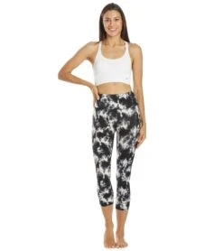 Marika Kris Tie Dye Capri -Marika 6948895359144 blackrippletiedye 4a