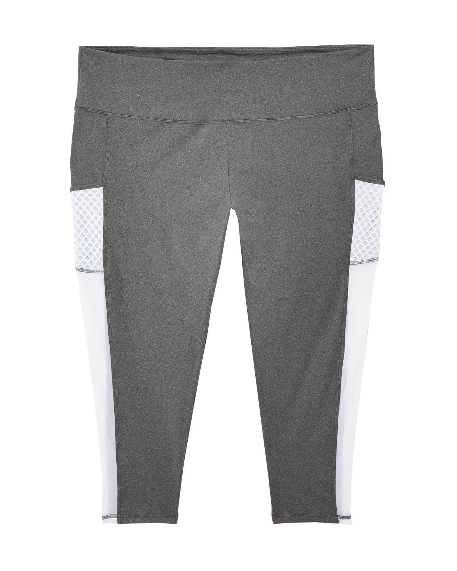 Marika Rosada Tights | Charcoal Grey / White 3 Marika Rosada Tights | Charcoal Grey / White