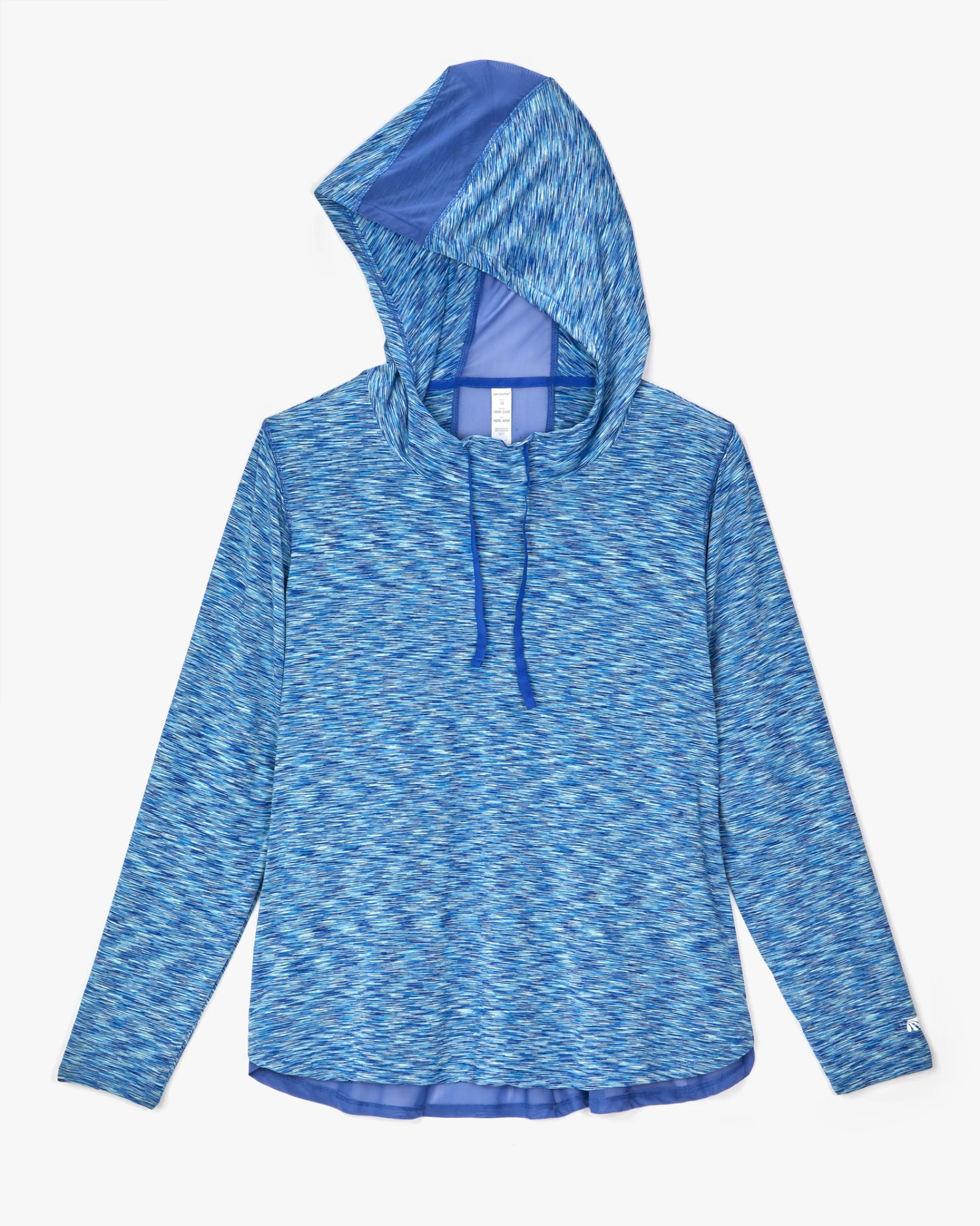 Marika Phoebe Space-Dyed Hoodie | Royal Blue / Light Blue 3 Marika Phoebe Space-Dyed Hoodie | Royal Blue / Light Blue