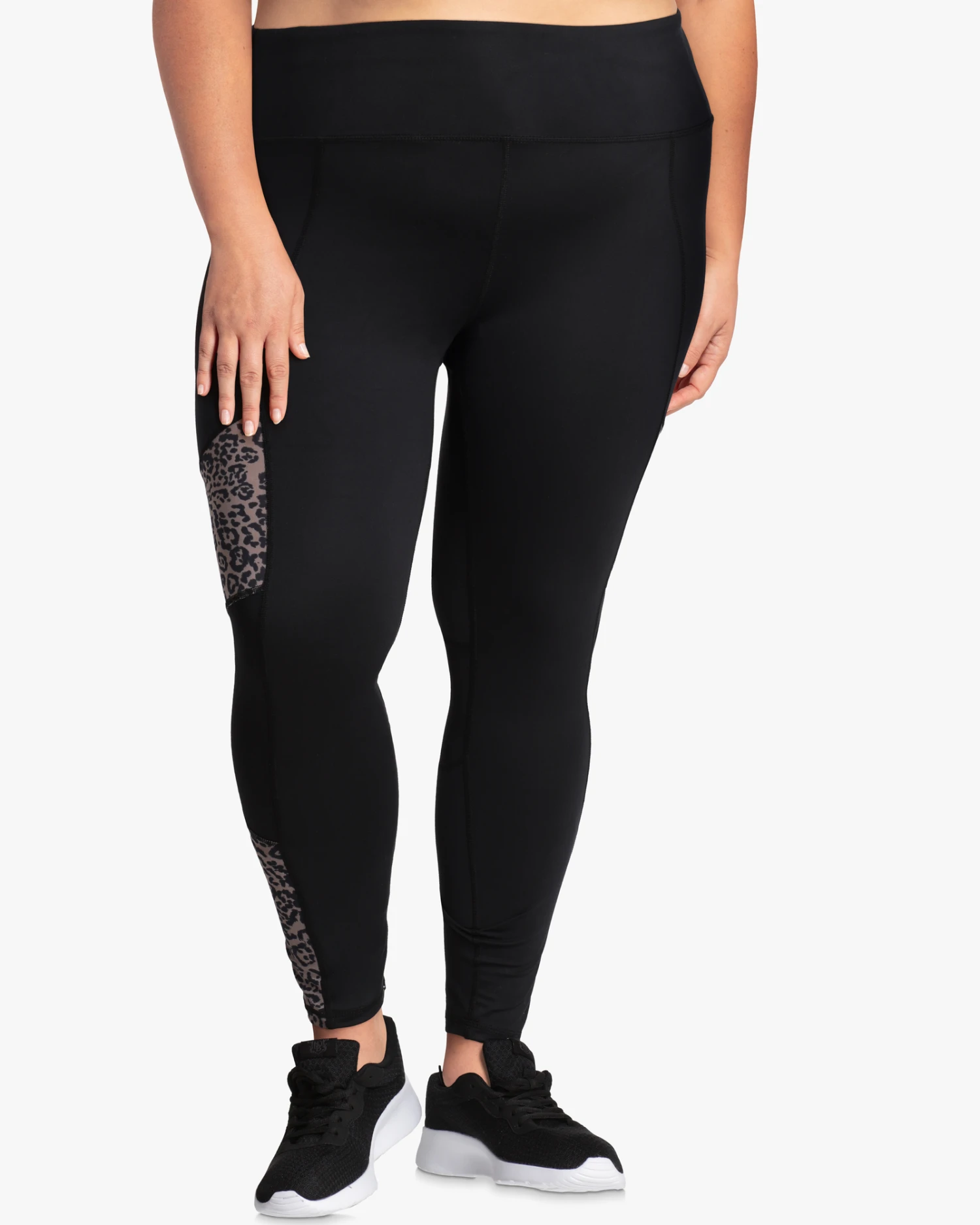 Marika Faye Leggings | Black / Light Grey 4 Marika Faye Leggings | Black / Light Grey - Image 2