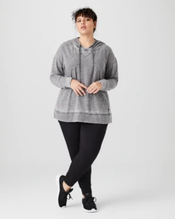 Marika Evie Pullover Hoodie | Charcoal Grey