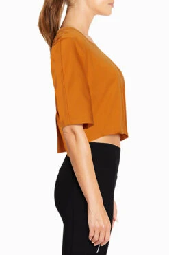 Marika Cycle House Keiley Crop Short Sleeve Tee 16 Marika Cycle House Keiley Crop Short Sleeve Tee -Marika GLT5192 5FS 02