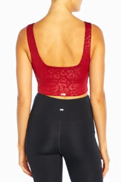 Marika Embossed Lola Long Sports Bra -Marika MLB1005A 6D1.34024