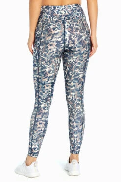 Marika High Rise Side Pocket Ankle Legging - Elderberry Ikat Camo 12 Marika High Rise Side Pocket Ankle Legging - Elderberry Ikat Camo -Marika MLL1145A 1KR.66765