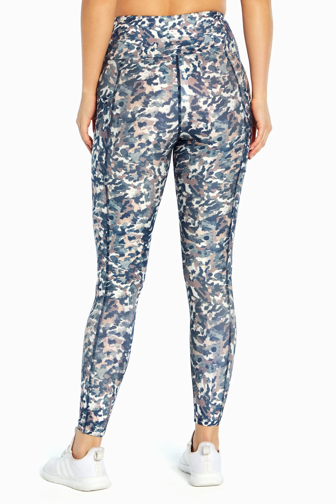 Marika High Rise Side Pocket Ankle Legging - Elderberry Ikat Camo 7 Marika High Rise Side Pocket Ankle Legging - Elderberry Ikat Camo - Image 5