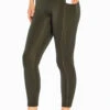 Marika High Rise Side Pocket Ankle Legging - Rosin Green -Marika MLL1145A 3I6.8709