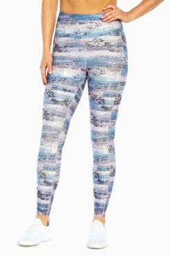 Marika High Rise Side Pocket Ankle Legging - Heron Distressed Floral 10 Marika High Rise Side Pocket Ankle Legging - Heron Distressed Floral -Marika MLL1145A 9PQ.8654