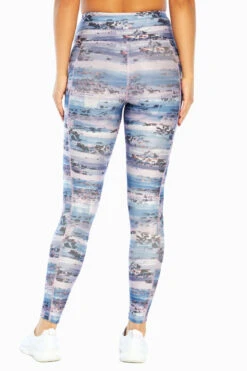 Marika High Rise Side Pocket Ankle Legging - Heron Distressed Floral 11 Marika High Rise Side Pocket Ankle Legging - Heron Distressed Floral -Marika MLL1145A 9PQ.8657