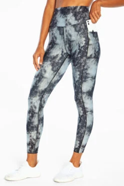 Marika High Rise Side Pocket Ankle Legging -Marika MLL1145A A4B. 10888