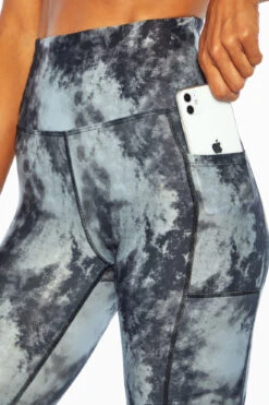 Marika High Rise Side Pocket Ankle Legging -Marika MLL1145A A4B. 10893