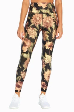 Marika Sia Side Pocket Ankle Legging 40 Marika Sia Side Pocket Ankle Legging -Marika MLL1441A K0J.59010