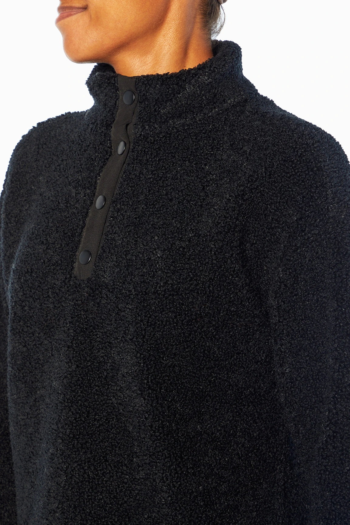 Marika Tyra Cropped Sherpa Pullover 11 Marika Tyra Cropped Sherpa Pullover - Image 9