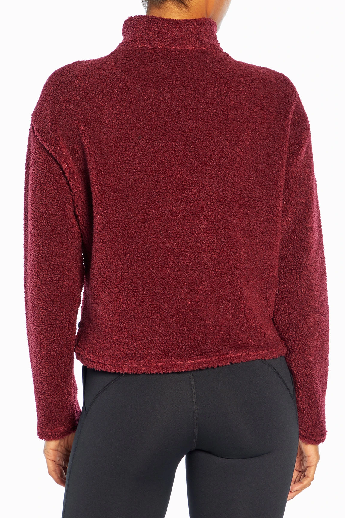 Marika Tyra Cropped Sherpa Pullover 4 Marika Tyra Cropped Sherpa Pullover - Image 2
