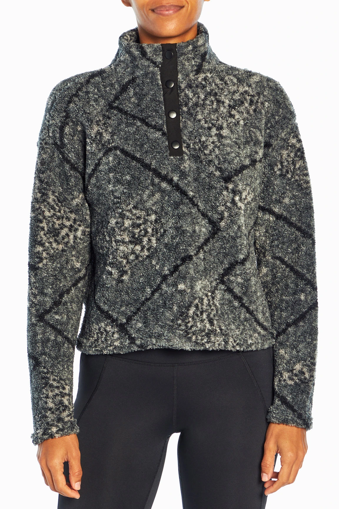 Marika Tyra Cropped Sherpa Pullover 19 Marika Tyra Cropped Sherpa Pullover - Image 17