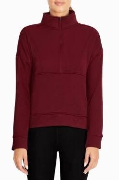 Marika Liz 1/4 Zip Fleece Pullover 17 Marika Liz 1/4 Zip Fleece Pullover -Marika MLQ0150A 6NG