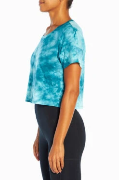 Marika Tie Dye Boxy Crop Short Sleeve Tee 13 Marika Tie Dye Boxy Crop Short Sleeve Tee -Marika MLT4153A 3WY.7093