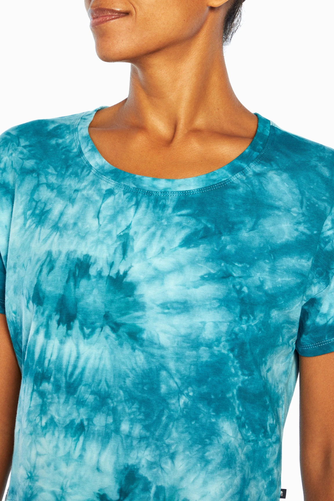 Marika Tie Dye Boxy Crop Short Sleeve Tee 4 Marika Tie Dye Boxy Crop Short Sleeve Tee - Image 2