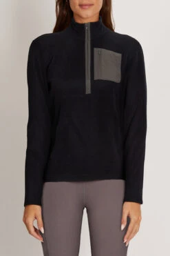 Marika Prairie 1/4 Zip Pullover -Marika MLT5597A 001 ECOMCROP