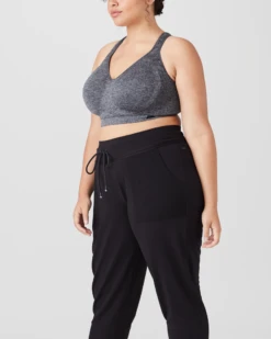 Marika Kiso Convertible Sports Bra | Charcoal Grey -Marika a0ff299f118acdf4a97d422b9dbac07c49393126