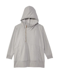 Marika Snowdrop Athleisure Pullover | Light Grey