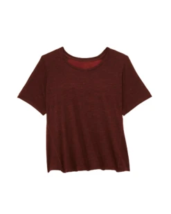 Marika Paprika Tee With Mesh Back Detail | Burgundy 8 Marika Paprika Tee With Mesh Back Detail | Burgundy -Marika cff4a4330dda09563f86e83131c1510c67d4880e