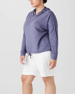 Marika Nina Pullover Hoodie | Azure Blue