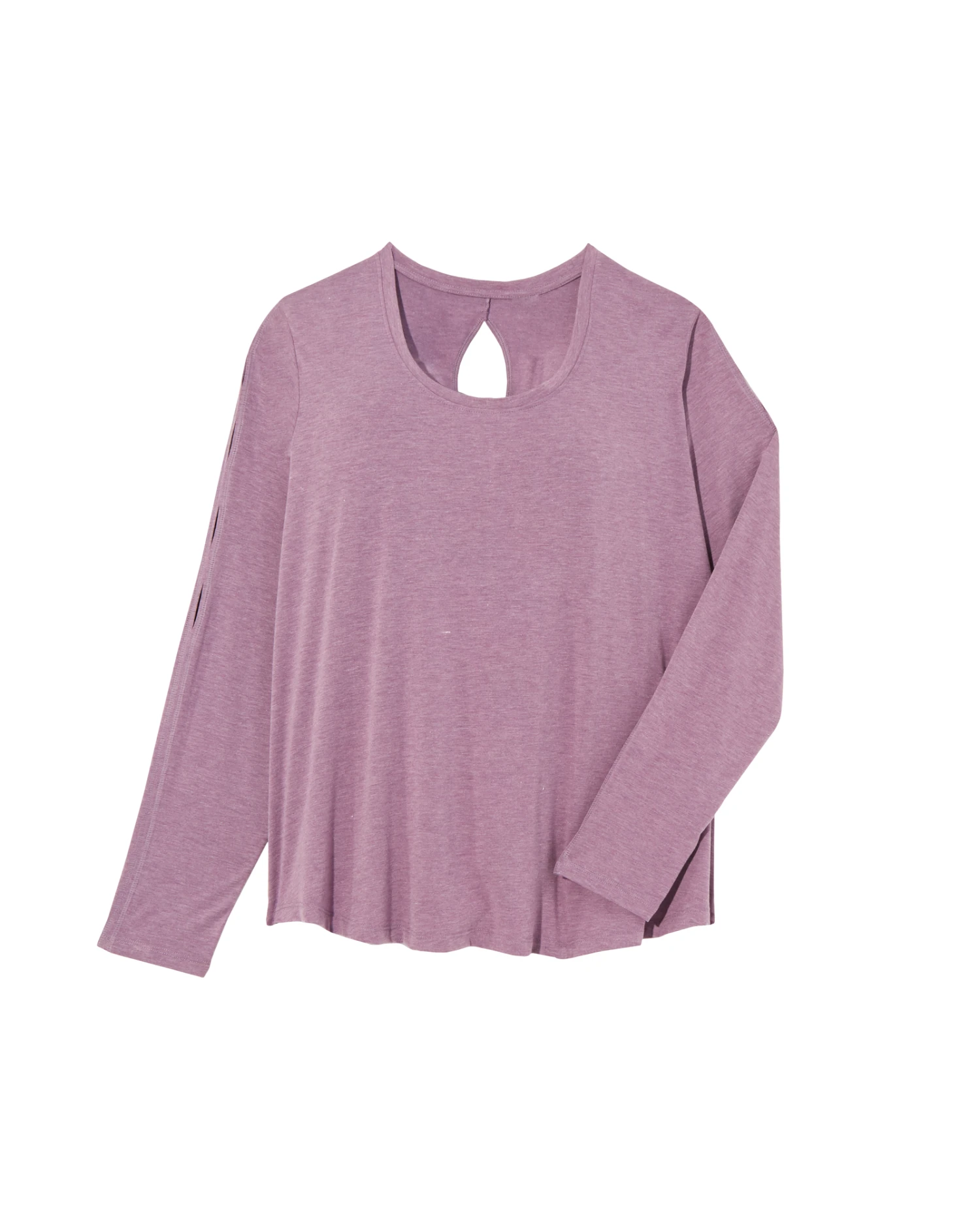 Marika Iris Long Sleeve Tee | Lilac 5 Marika Iris Long Sleeve Tee | Lilac - Image 3